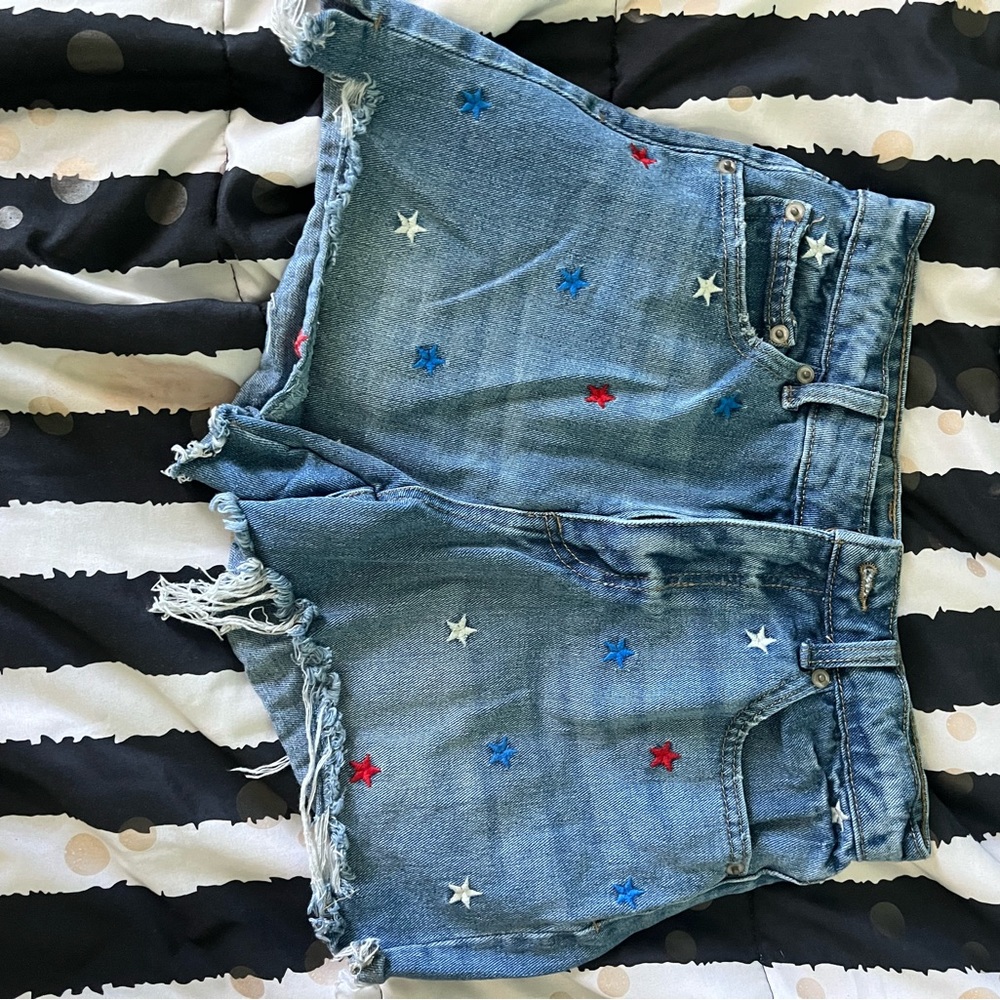 Juniors Star Jean  Shorts size 4